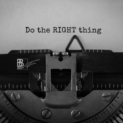 Doing the right thing in business